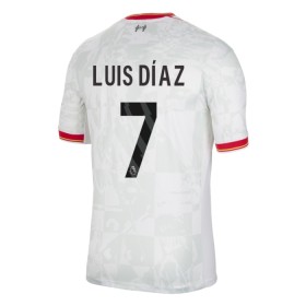 Liverpool Luis Diaz 7 Alternativní 2024-25 - Fotbalové Dresy (S/S)